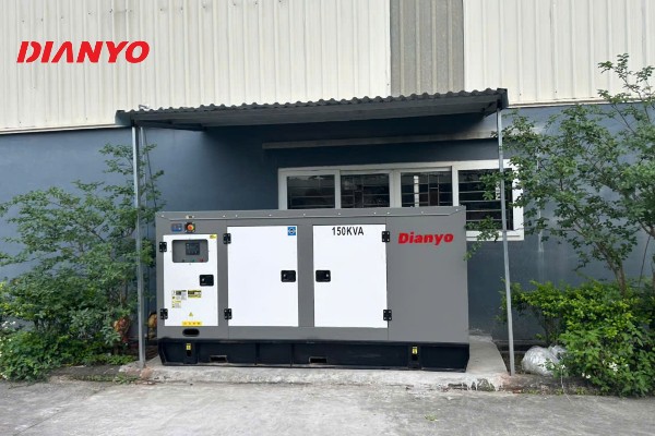 máy phát điện đặt ngoài trời