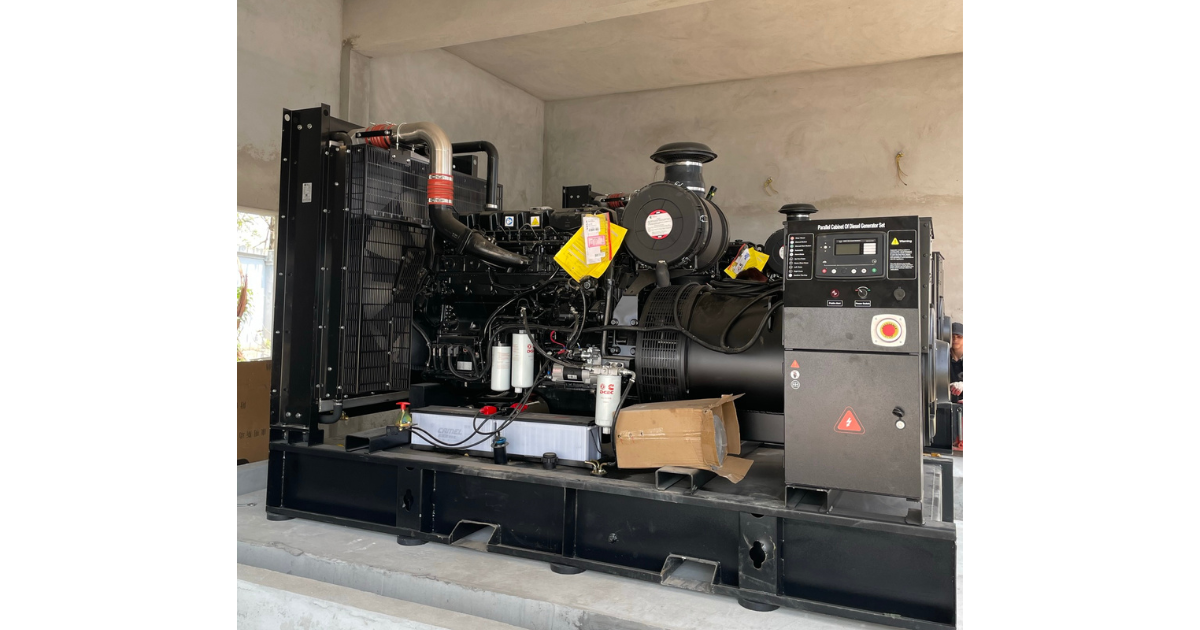 Dự án lắp đặt 2 tổ máy phát điện Cummins 500kVA tại bệnh viện tỉnh Bắc Ninh, do Trung Điện – Thiết bị năng lượng Hà Nội triển khai, đảm bảo nguồn điện dự phòng ổn định cho khối y tế.