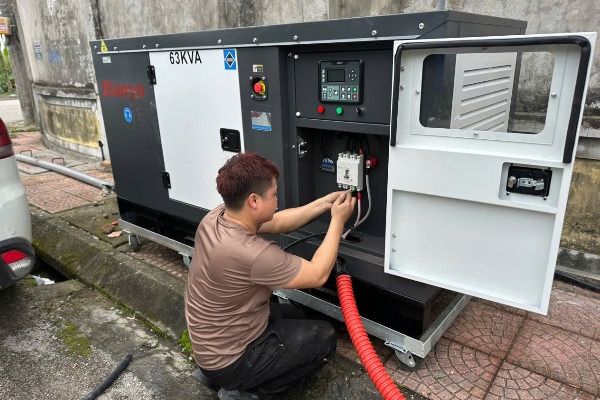 máy phát điện cho nhà máy